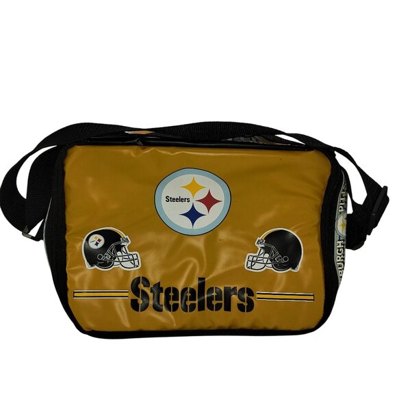 Pittsburgh Steelers Insulated Lunch Bag Cooler With Adjustable Shoulder Strap - Picture 3 of 8